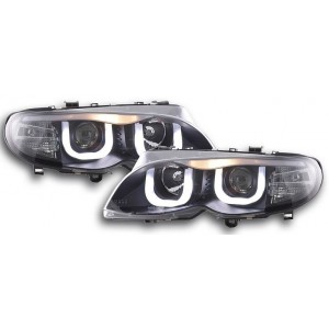 BMW E46 Lim./Touring předn&iacute; světla předn&iacute; světla, U-LED 3D, čern&aacute;