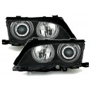 Předn&iacute; světla BMW E46 Lim./Touring 01-05 CCFL, čern&aacute;