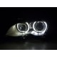 Přední světla BMW E46 Lim./Touring 01-05, chrom