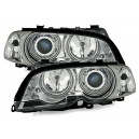 Předn&iacute; světla BMW E46 Coupe/Cabrio 99-03 CCFL, chrom