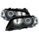 Přední světla BMW E46 Coupe/Cabrio 99-03 CCFL, černá