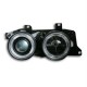Přední čirá světla BMW E34 5er 89-95 černá