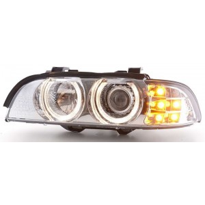 Čir&aacute; optika BMW E39 95-00 chrom, LED blinkr
