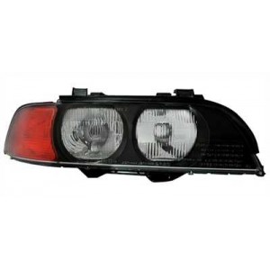 Předn&iacute; světlo BMW E39 95-00 &ndash; čern&aacute;, PRAV&Eacute;