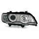 Přední čirá světla BMW X5 E53 99-03 – chrom
