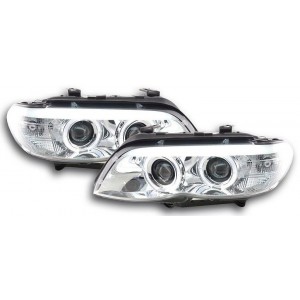Čir&aacute; optika BMW X5 E53 03-06 XENON CCFL, chrom