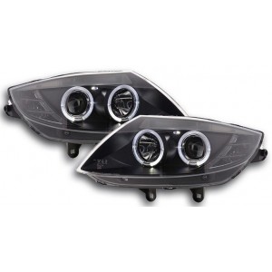 BMW Z4 předn&iacute; světla LED ANGEL EYES, čern&aacute;