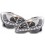 Přední světla D-LITE Mercedes Benz W204 C-tř. 07-12 – chrom