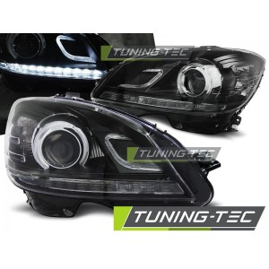 Čir&aacute; optika Mercedes Benz W204 C-tř. 07-12 &ndash; čern&aacute;