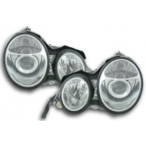 Předn&iacute; čir&aacute; světla Mercedes Benz W210 E-tř. 99-02 &ndash; chrom