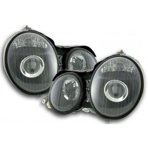 Předn&iacute; čir&aacute; světla Mercedes Benz W210 E-tř. 99-02 &ndash; čern&aacute;