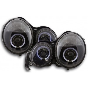 Předn&iacute; světla Mercedes Benz W210 E-tř. 95-99 &ndash; čern&aacute;