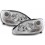 Přední čirá světla Mercedes Benz W220 S-tř. 98-02 – chrom