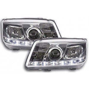 Předn&iacute; světla D-LITE VW Bora 98-05 &ndash; chrom