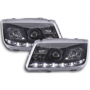Předn&iacute; světla D-LITE VW Bora 98-05 &ndash; čern&aacute;