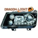 Předn&iacute; světla VW Bora 98-05 &ndash; čern&aacute;