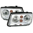 Předn&iacute; čir&aacute; světla VW Bora 98-05 &ndash; chrom