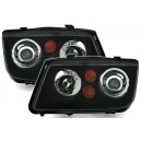 Předn&iacute; čir&aacute; světla VW Bora 98-05 &ndash; čern&aacute;