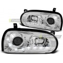 Předn&iacute; světla DEVIL EYES VW Golf 3 92-98, chrom