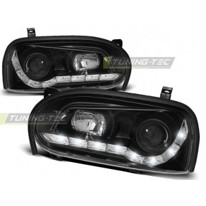 Předn&iacute; světla DEVIL EYES VW Golf III 92-98, čern&aacute;