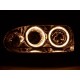 Přední čirá světla VW Golf III 92-98 XENON, chrom
