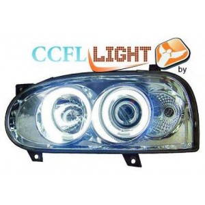 Čir&aacute; optika VW Golf III 92-98 CCFL, chrom