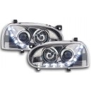 Předn&iacute; světla D-LITE VW Golf III 92-98 &ndash; chrom