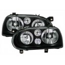 Čir&aacute; optika VW Golf 3 92-98 vzhled Golf 4 &ndash; čern&aacute;