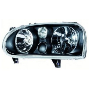 Čir&aacute; optika VW Golf III 92-98 HELLA, čern&aacute;