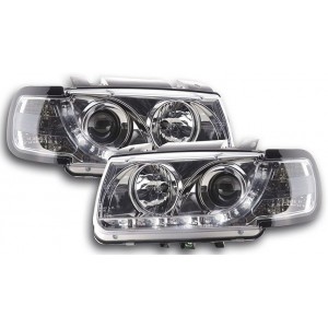 Předn&iacute; světla DEVIL EYES VW Polo 6N 95-98 &ndash; chrom