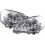 Přední světla D-LITE VW Polo 9N3 05-09 – chrom
