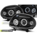 Čirá optika Renault Clio II 98-01 – černá