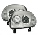 Předn&iacute; čir&aacute; světla Renault Clio 2 98-01 &ndash; chrom, V6-Optik