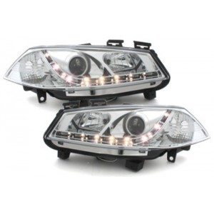 Předn&iacute; světla DEVIL EYES Renault Megane 03-06 &ndash; chrom