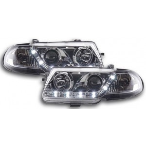 Předn&iacute; světla DEVIL EYES Opel Astra F 95-98 &ndash; chrom