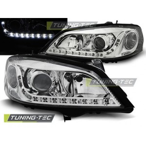 Předn&iacute; světla DEVIL EYES Opel Astra G 98-04 &ndash; chrom