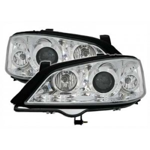 Čir&aacute; světla DEVIL EYES Opel Astra G 98-04 &ndash; chrom