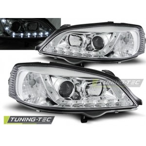 Čir&aacute; optika DEVIL EYES Opel Astra G 98-04 &ndash; chrom