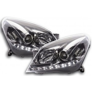 Předn&iacute; světla DEVIL EYES Opel Astra H 04-09 &ndash; chrom