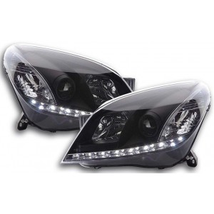 Předn&iacute; světla DEVIL EYES Opel Astra H 04-09 &ndash; čern&aacute;