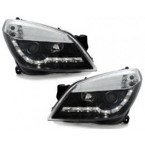 Čir&aacute; optika DEVIL EYES Opel Astra H 04-09 &ndash; čern&aacute;