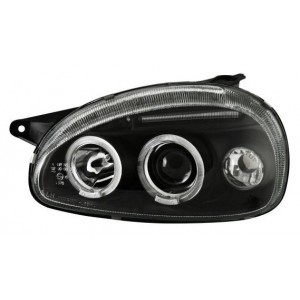 Čir&aacute; optika Opel Corsa B 93-01 &ndash; čern&aacute;