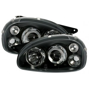 Čir&aacute; optika Opel Corsa B 93-01 &ndash; čern&aacute;