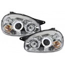 Čir&aacute; optika Opel Corsa B 3/5dv. 93-01 CCFL, chrom