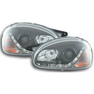 Předn&iacute; světla DEVIL EYES Opel Corsa B 3/5dv. - čern&aacute;