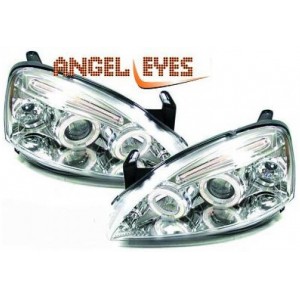 Čir&aacute; optika Opel Corsa C 01-06 &ndash; chrom