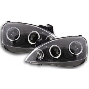 Čir&aacute; optika Opel Corsa C 01-06 &ndash; čern&aacute;