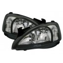 Předn&iacute; čir&aacute; světla Opel Corsa C 01-06 &ndash; čern&aacute;