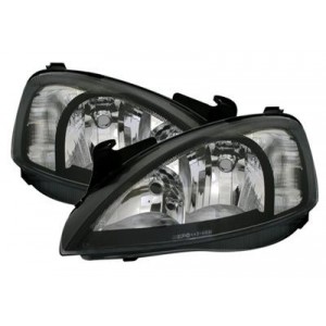 Předn&iacute; čir&aacute; světla Opel Corsa C 01-06 &ndash; čern&aacute;