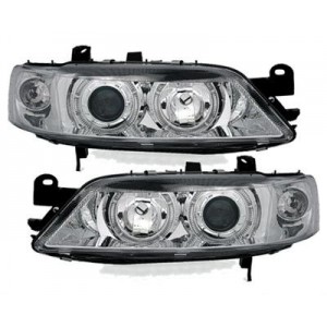 Přední čirá světla Opel Vectra B 99-02 – chrom